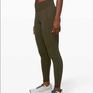lululemon Speed Up Tight 28” Dark Olive